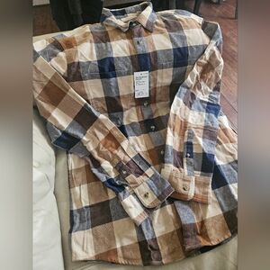 Men's Sonoma Adaptive Plaid Super Soft Flannel Shirt